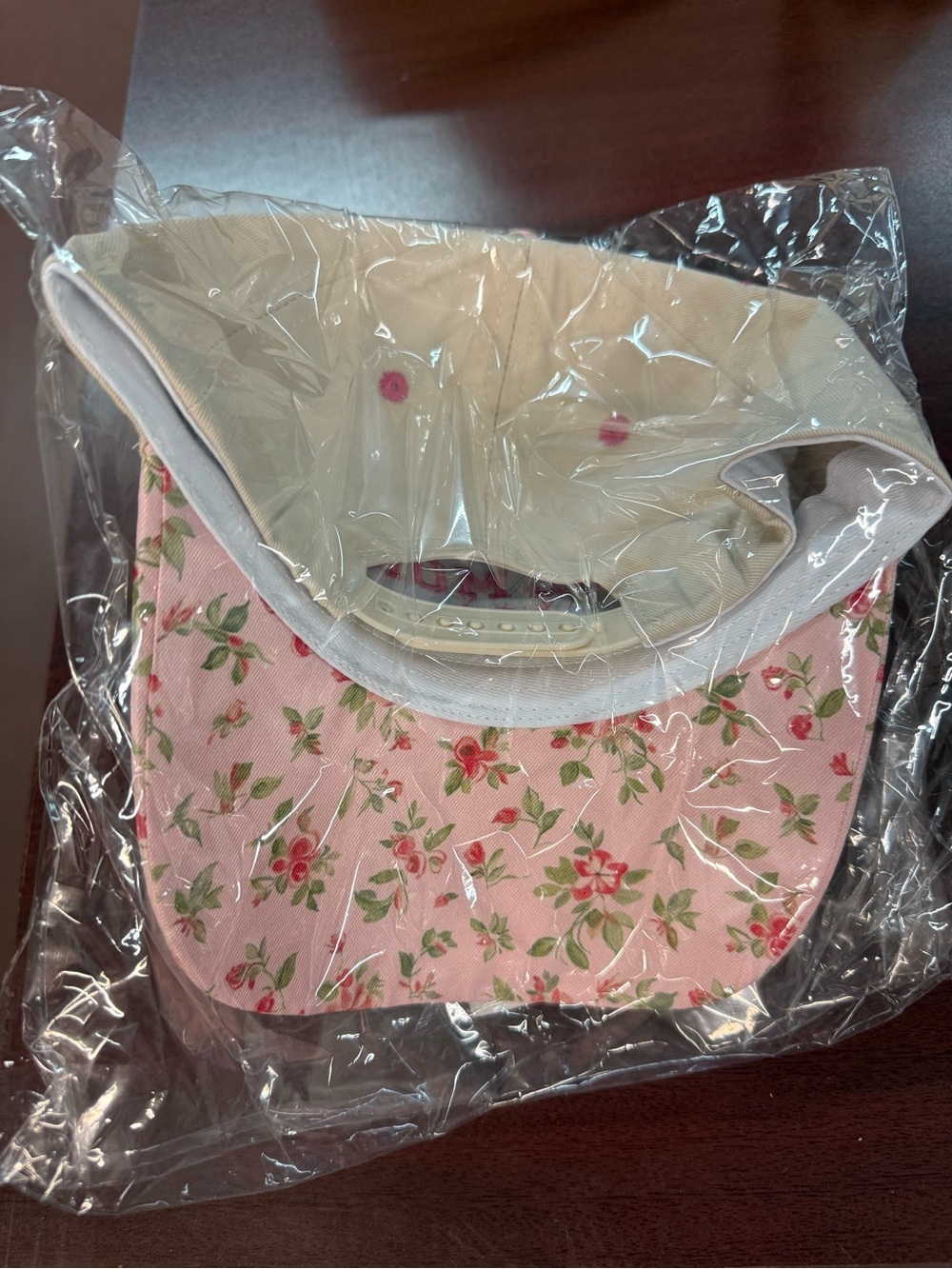 Zenana Outfitters Pink Floral "COOL MOM'S CLUB" Baseball Cap - Picture 2 of 2